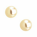14K Yellow 8 mm Panache Freshwater Cultured Pearl Earring
